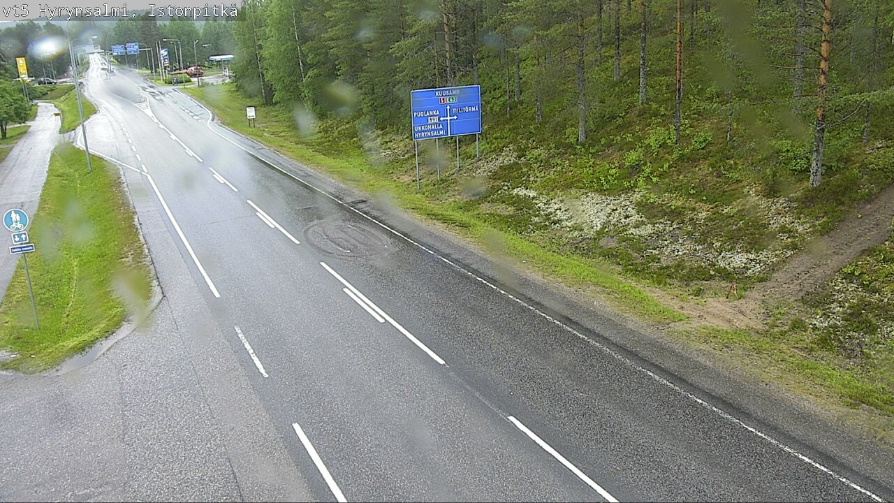 Kelikamerat Kuva Tie 5 Hyrynsalmi, Istonpitkä, Hyrynsalmi, Kainuu
