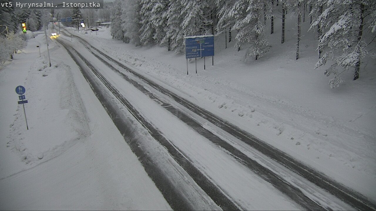 Kelikamerat Kuva Tie 5 Hyrynsalmi, Istonpitkä, Hyrynsalmi, Kainuu