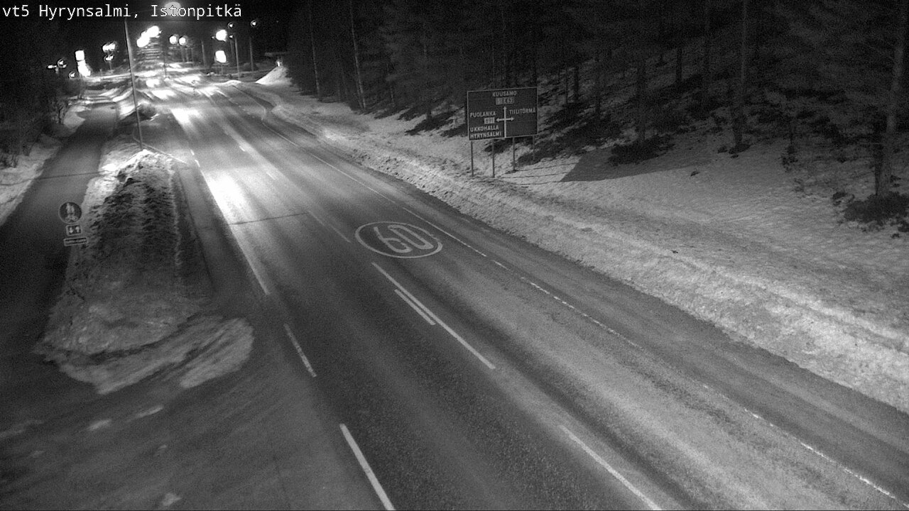 Kelikamerat Kuva Tie 5 Hyrynsalmi, Istonpitkä, Hyrynsalmi, Kainuu