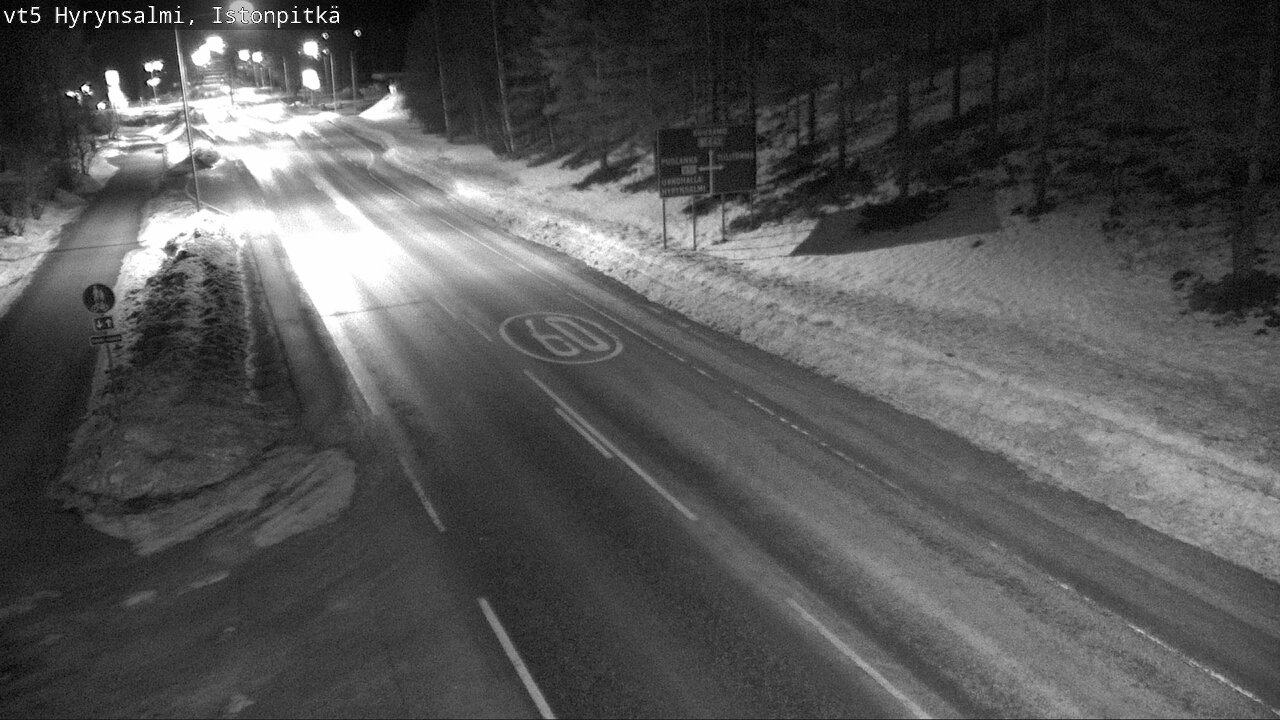 Kelikamerat Kuva Tie 5 Hyrynsalmi, Istonpitkä, Hyrynsalmi, Kainuu