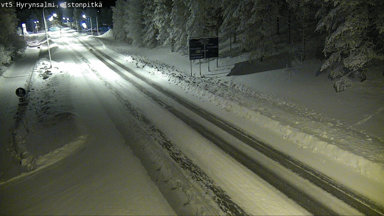 Kelikamerat Kuva Tie 5 Hyrynsalmi, Istonpitkä, Hyrynsalmi, Kainuu