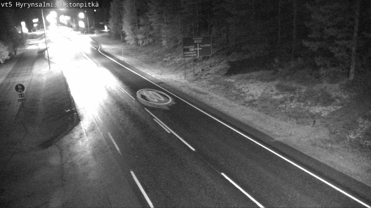 Kelikamerat Kuva Tie 5 Hyrynsalmi, Istonpitkä, Hyrynsalmi, Kainuu