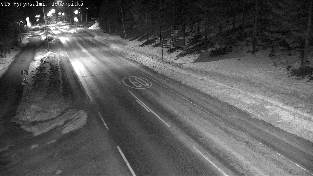 Kelikamerat Kuva Tie 5 Hyrynsalmi, Istonpitkä, Hyrynsalmi, Kainuu