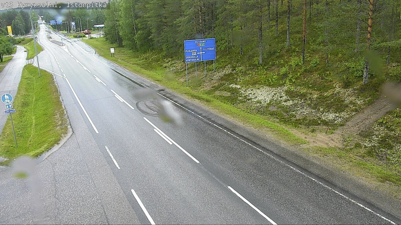 Kelikamerat Kuva Tie 5 Hyrynsalmi, Istonpitkä, Hyrynsalmi, Kainuu