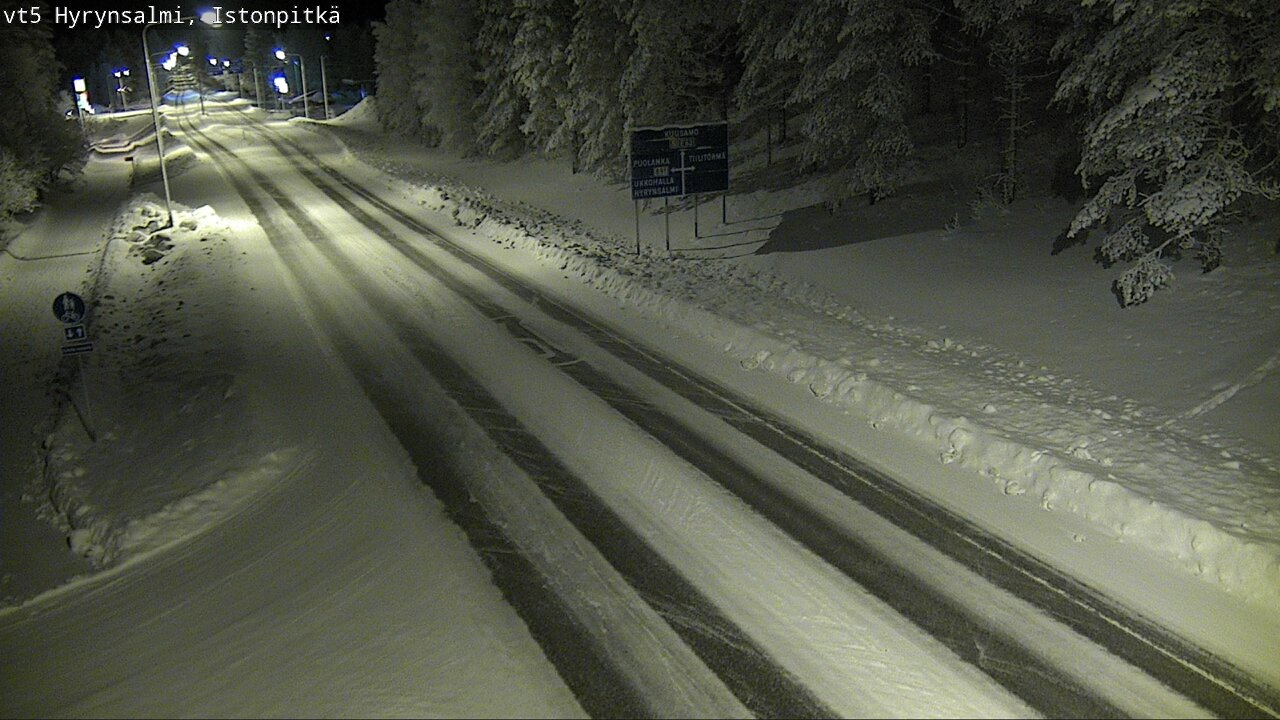 Kelikamerat Kuva Tie 5 Hyrynsalmi, Istonpitkä, Hyrynsalmi, Kainuu