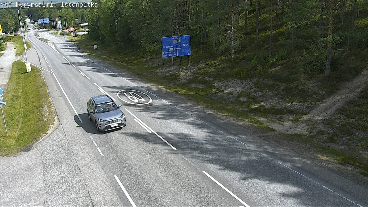 Kelikamerat Kuva Tie 5 Hyrynsalmi, Istonpitkä, Hyrynsalmi, Kainuu