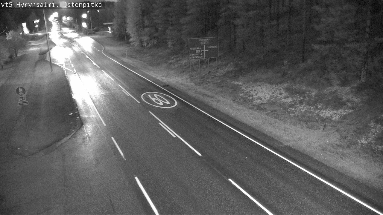 Kelikamerat Kuva Tie 5 Hyrynsalmi, Istonpitkä, Hyrynsalmi, Kainuu