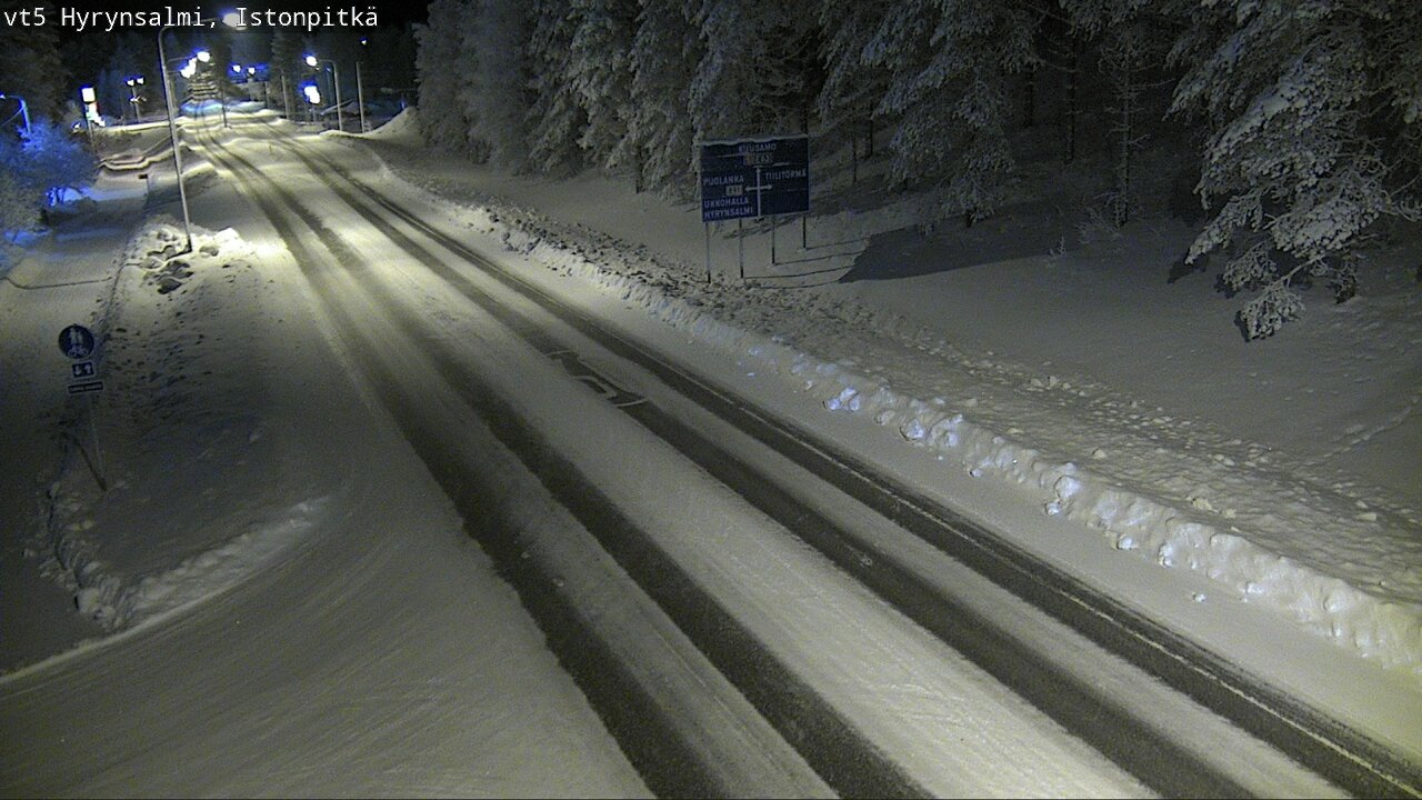 Kelikamerat Kuva Tie 5 Hyrynsalmi, Istonpitkä, Hyrynsalmi, Kainuu