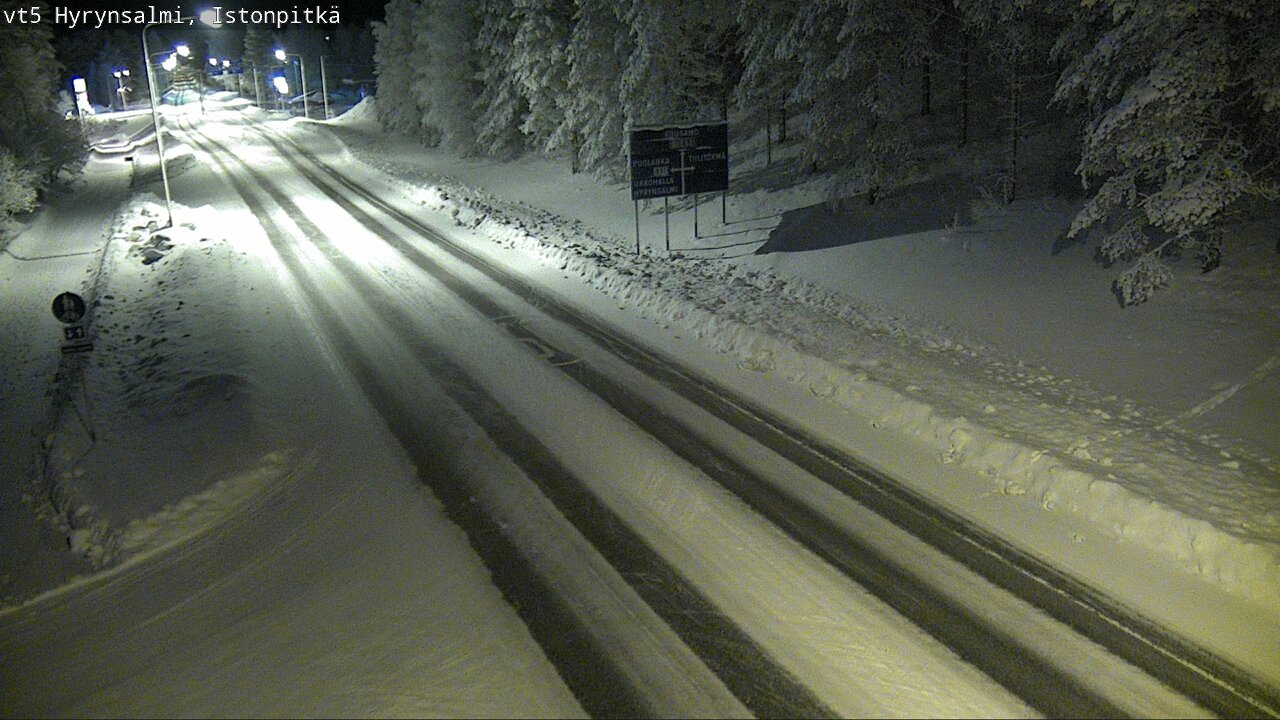 Kelikamerat Kuva Tie 5 Hyrynsalmi, Istonpitkä, Hyrynsalmi, Kainuu