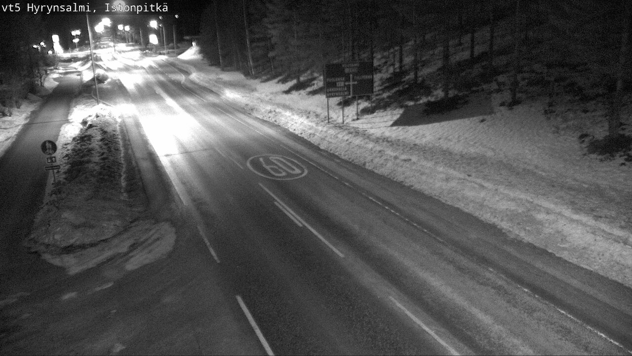 Kelikamerat Kuva Tie 5 Hyrynsalmi, Istonpitkä, Hyrynsalmi, Kainuu