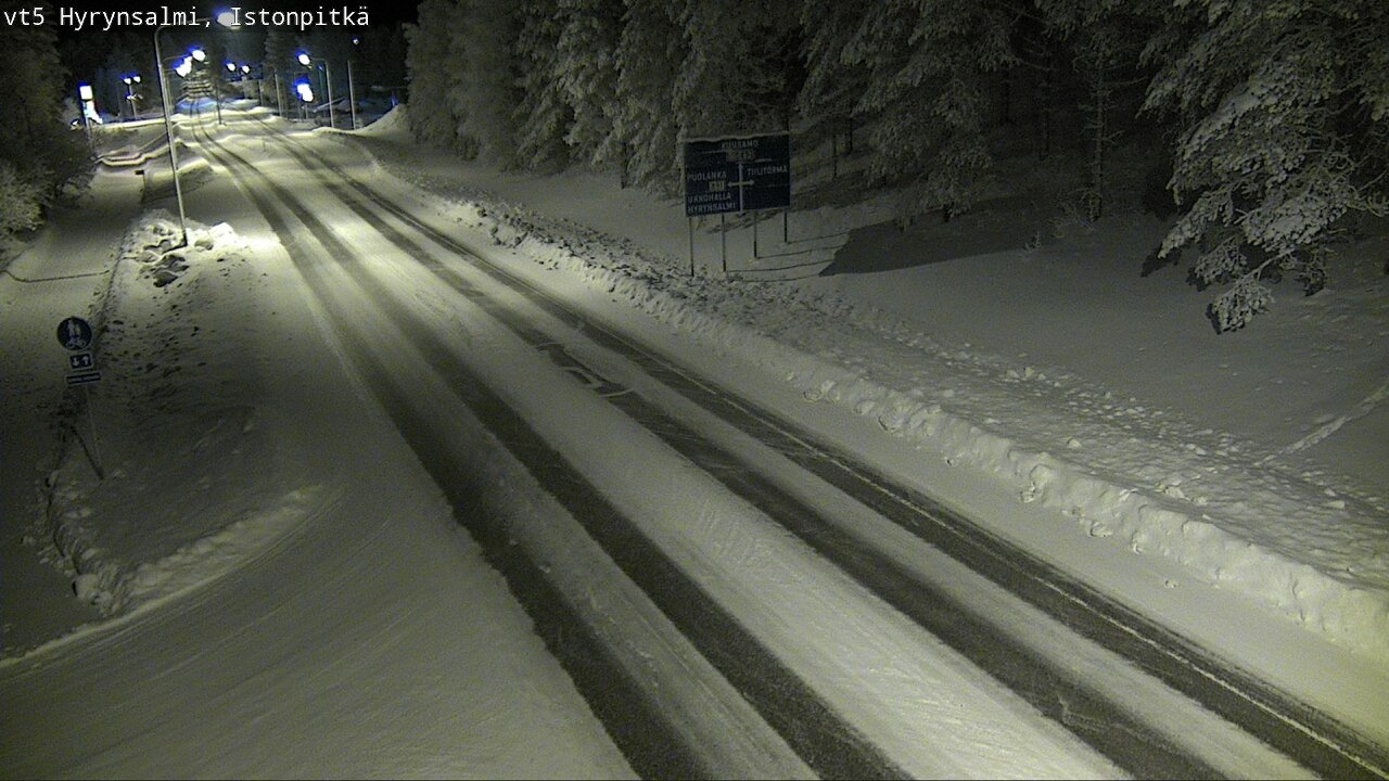 Kelikamerat Kuva Tie 5 Hyrynsalmi, Istonpitkä, Hyrynsalmi, Kainuu