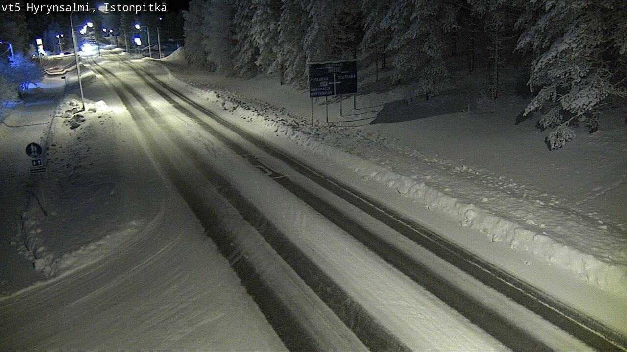 Kelikamerat Kuva Tie 5 Hyrynsalmi, Istonpitkä, Hyrynsalmi, Kainuu