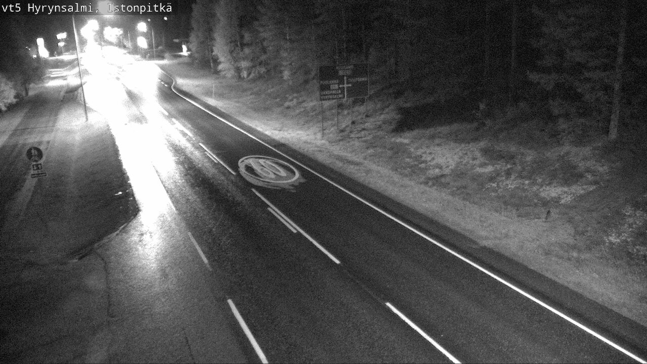 Kelikamerat Kuva Tie 5 Hyrynsalmi, Istonpitkä, Hyrynsalmi, Kainuu