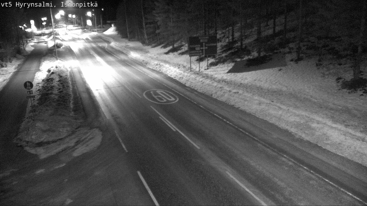 Kelikamerat Kuva Tie 5 Hyrynsalmi, Istonpitkä, Hyrynsalmi, Kainuu