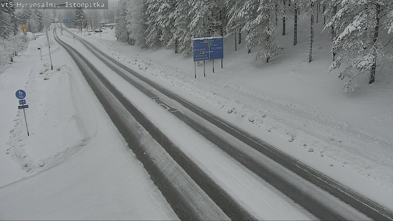 Kelikamerat Kuva Tie 5 Hyrynsalmi, Istonpitkä, Hyrynsalmi, Kainuu