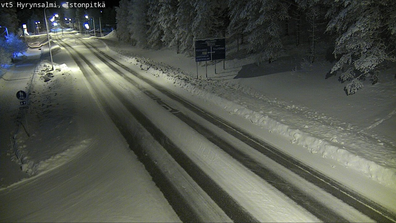 Kelikamerat Kuva Tie 5 Hyrynsalmi, Istonpitkä, Hyrynsalmi, Kainuu