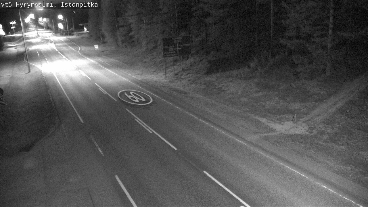 Kelikamerat Kuva Tie 5 Hyrynsalmi, Istonpitkä, Hyrynsalmi, Kainuu