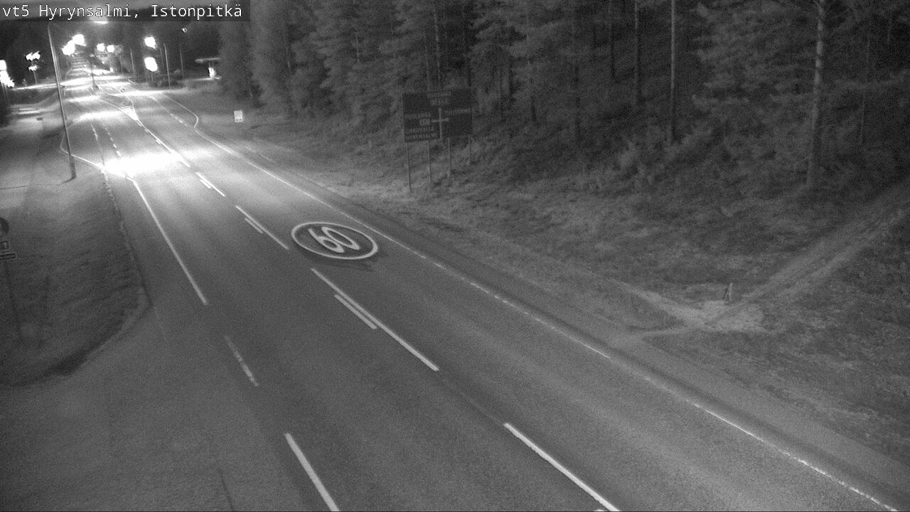 Kelikamerat Kuva Tie 5 Hyrynsalmi, Istonpitkä, Hyrynsalmi, Kainuu