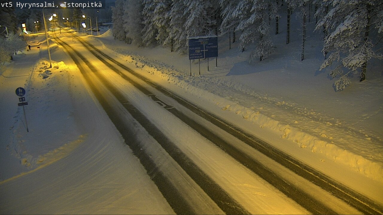 Kelikamerat Kuva Tie 5 Hyrynsalmi, Istonpitkä, Hyrynsalmi, Kainuu