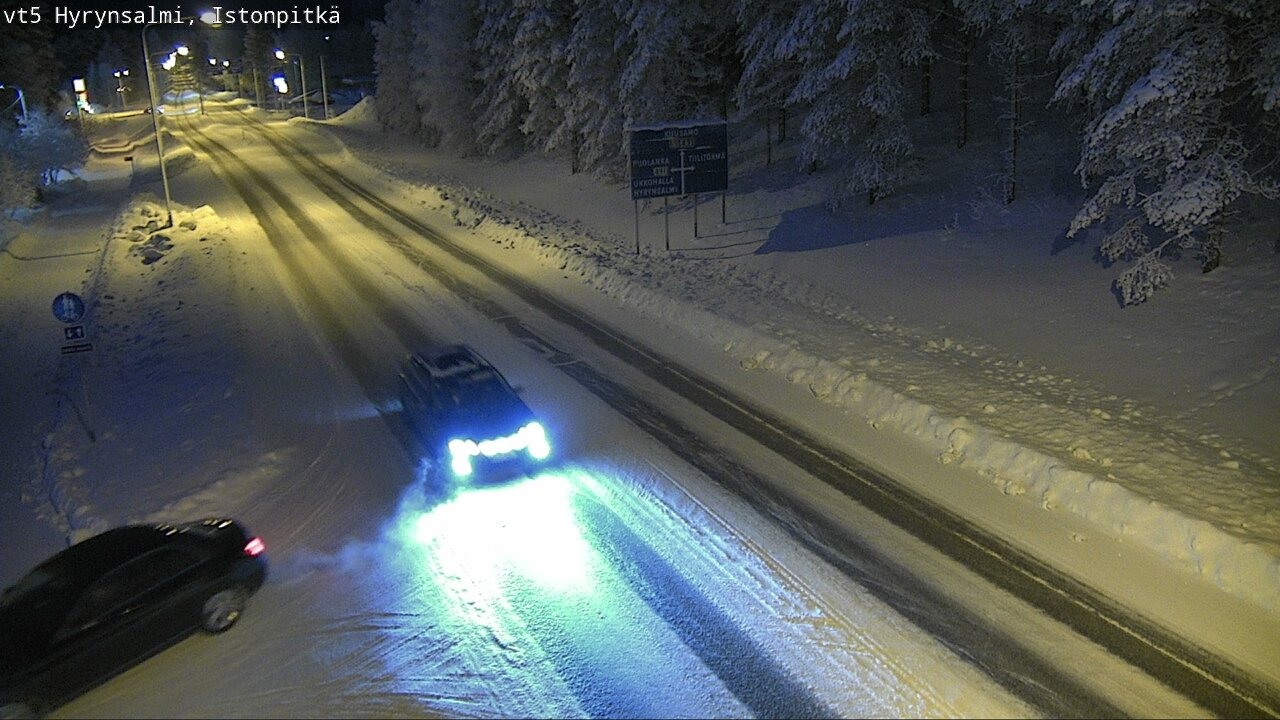 Kelikamerat Kuva Tie 5 Hyrynsalmi, Istonpitkä, Hyrynsalmi, Kainuu