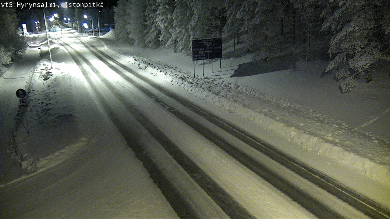 Kelikamerat Kuva Tie 5 Hyrynsalmi, Istonpitkä, Hyrynsalmi, Kainuu