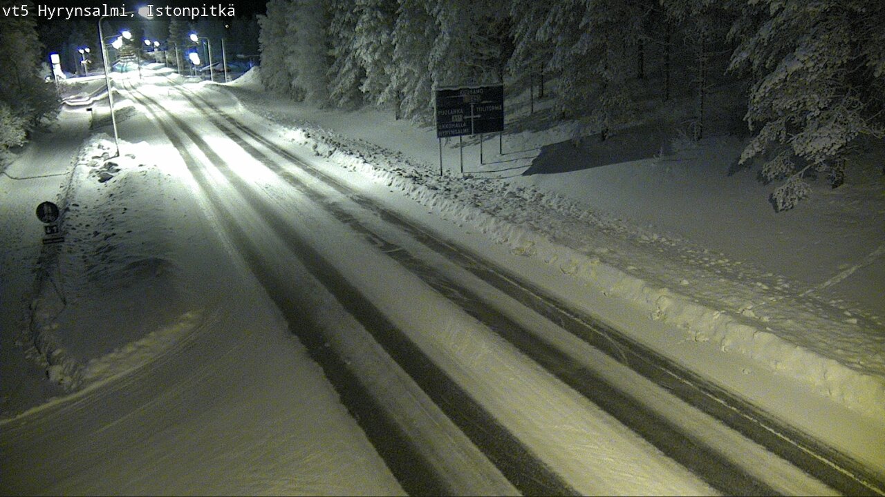 Kelikamerat Kuva Tie 5 Hyrynsalmi, Istonpitkä, Hyrynsalmi, Kainuu