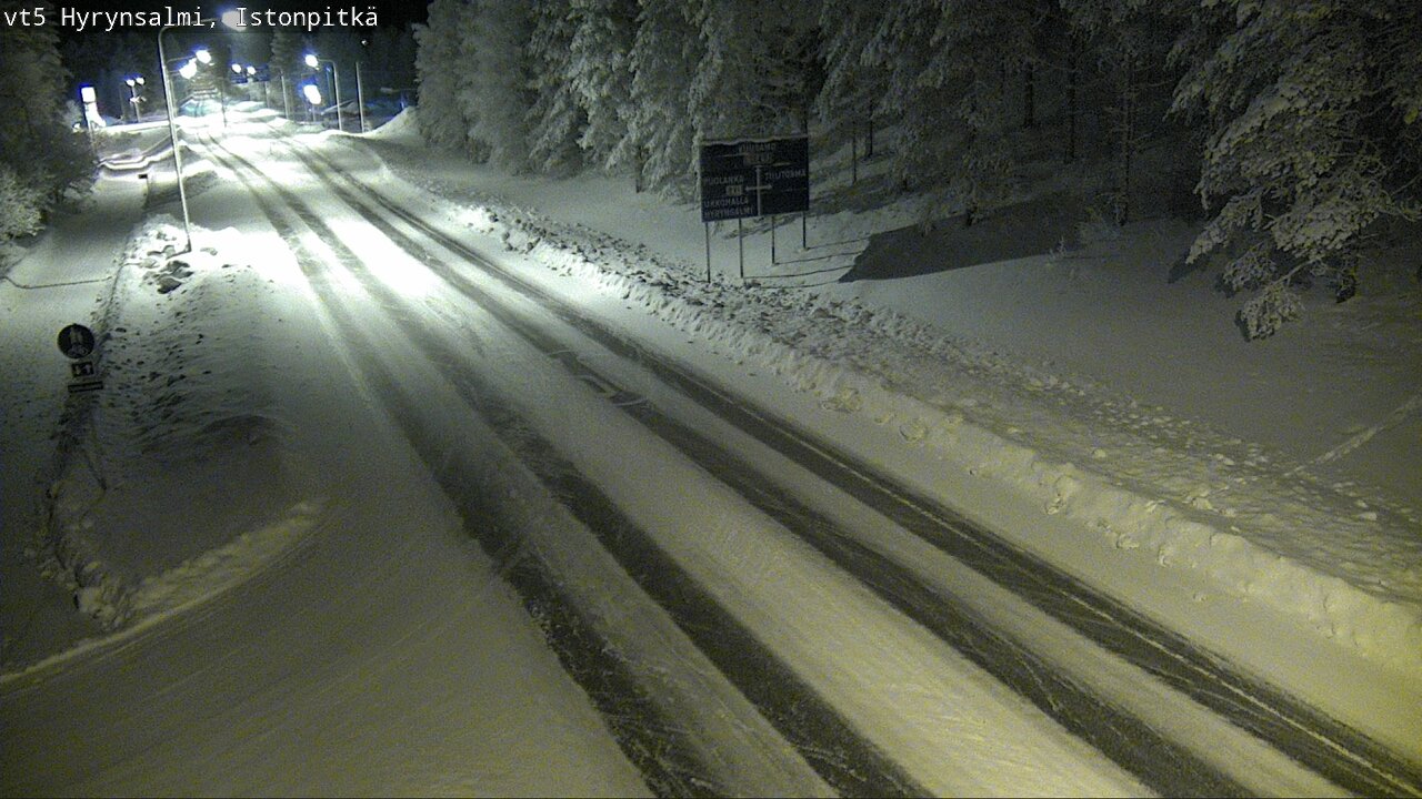 Kelikamerat Kuva Tie 5 Hyrynsalmi, Istonpitkä, Hyrynsalmi, Kainuu