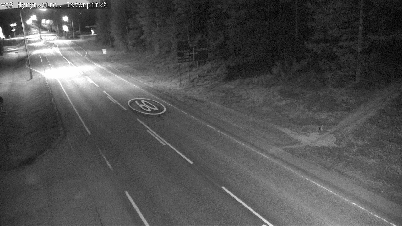 Kelikamerat Kuva Tie 5 Hyrynsalmi, Istonpitkä, Hyrynsalmi, Kainuu
