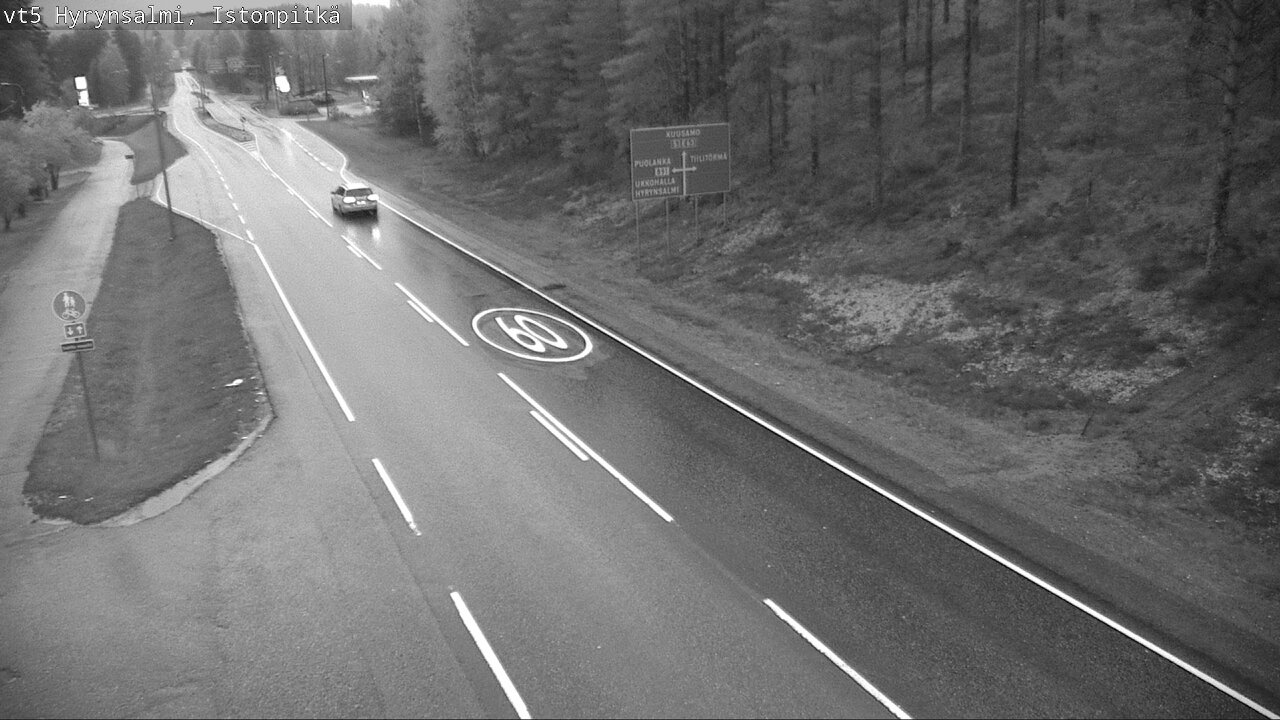 Kelikamerat Kuva Tie 5 Hyrynsalmi, Istonpitkä, Hyrynsalmi, Kainuu