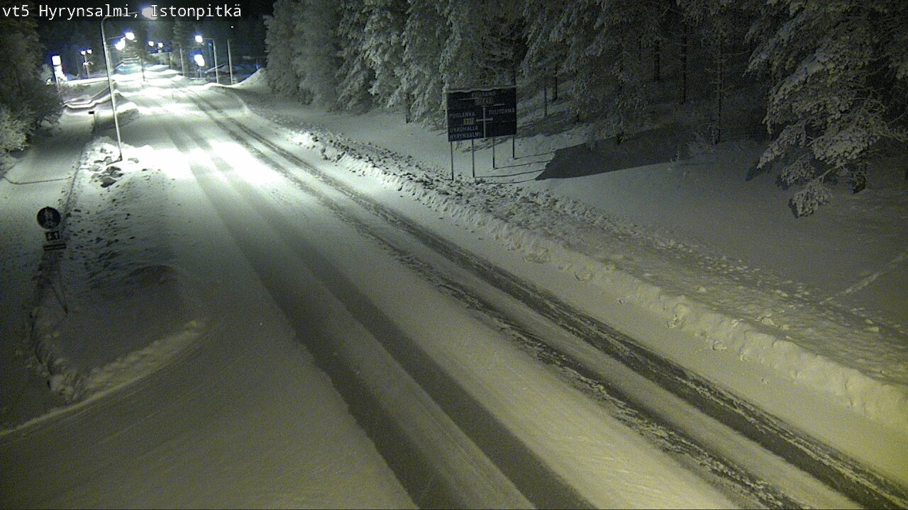 Kelikamerat Kuva Tie 5 Hyrynsalmi, Istonpitkä, Hyrynsalmi, Kainuu