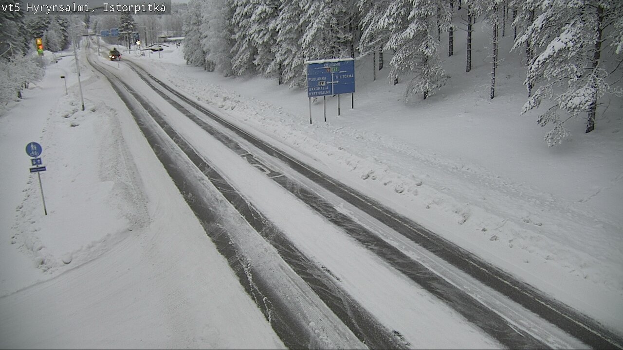 Kelikamerat Kuva Tie 5 Hyrynsalmi, Istonpitkä, Hyrynsalmi, Kainuu