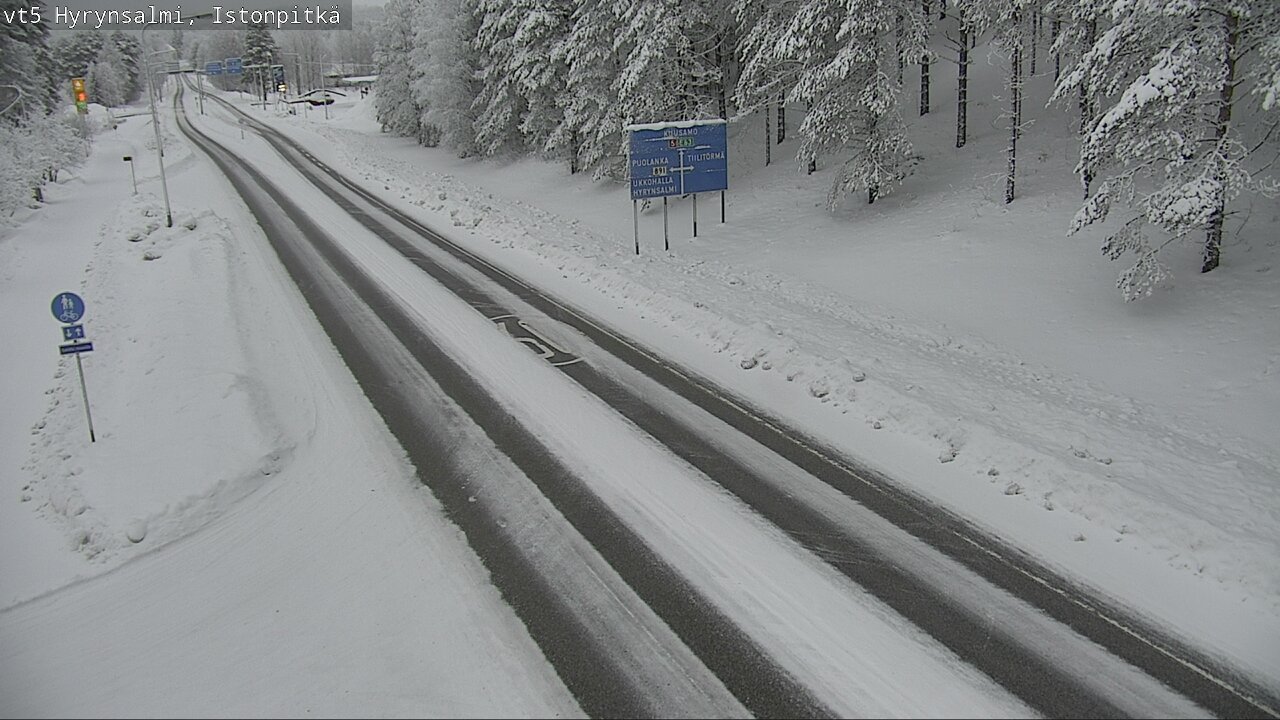 Kelikamerat Kuva Tie 5 Hyrynsalmi, Istonpitkä, Hyrynsalmi, Kainuu