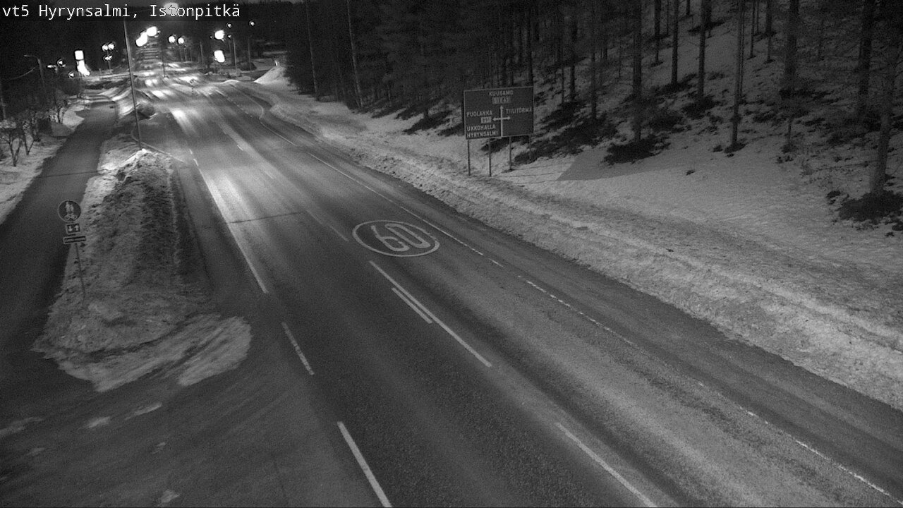 Kelikamerat Kuva Tie 5 Hyrynsalmi, Istonpitkä, Hyrynsalmi, Kainuu