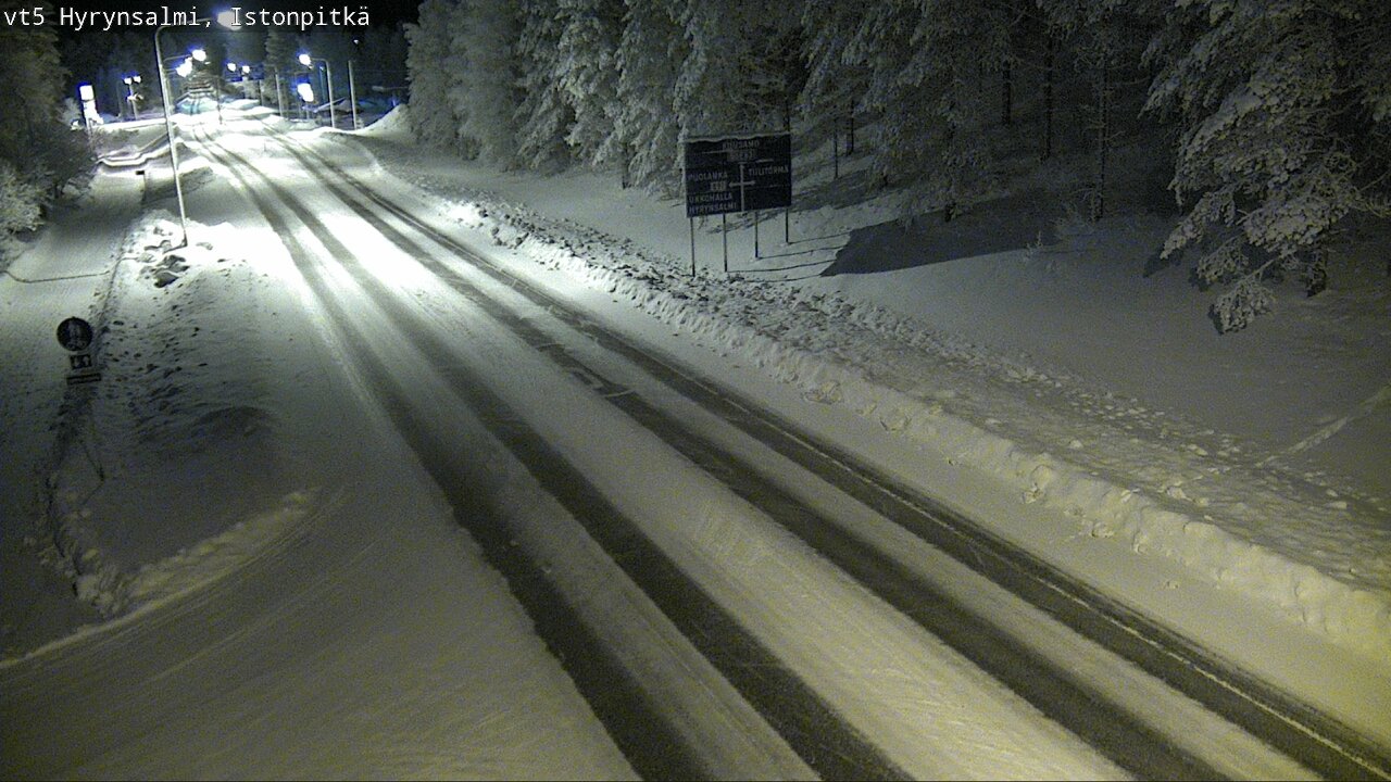 Kelikamerat Kuva Tie 5 Hyrynsalmi, Istonpitkä, Hyrynsalmi, Kainuu