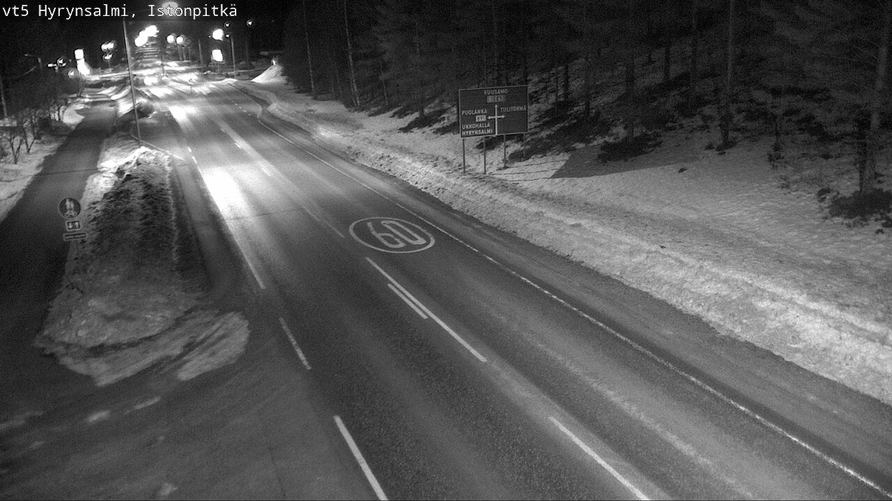 Kelikamerat Kuva Tie 5 Hyrynsalmi, Istonpitkä, Hyrynsalmi, Kainuu