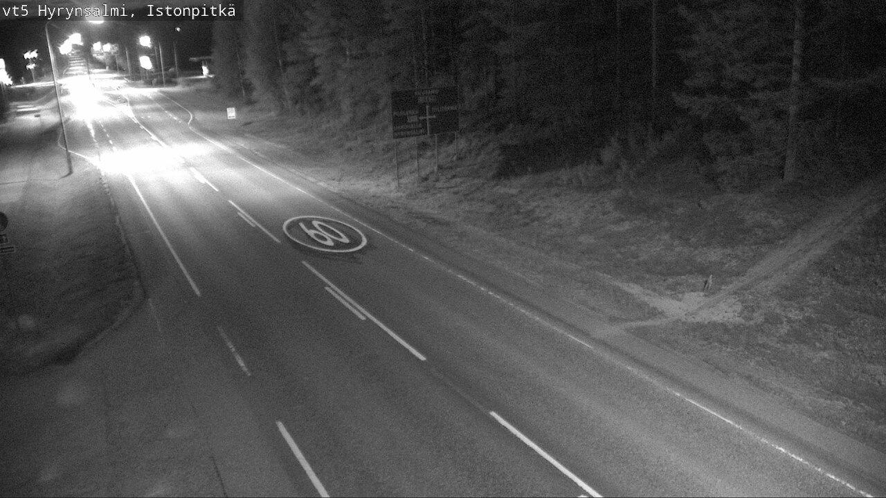 Kelikamerat Kuva Tie 5 Hyrynsalmi, Istonpitkä, Hyrynsalmi, Kainuu