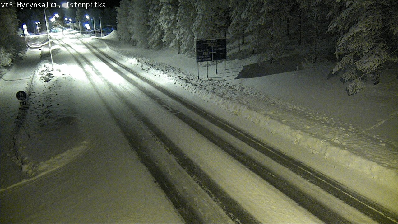 Kelikamerat Kuva Tie 5 Hyrynsalmi, Istonpitkä, Hyrynsalmi, Kainuu