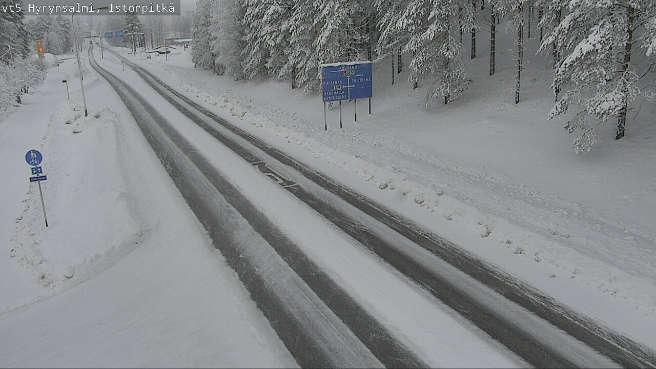 Kelikamerat Kuva Tie 5 Hyrynsalmi, Istonpitkä, Hyrynsalmi, Kainuu