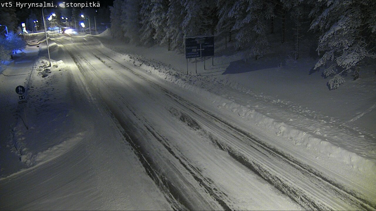 Kelikamerat Kuva Tie 5 Hyrynsalmi, Istonpitkä, Hyrynsalmi, Kainuu