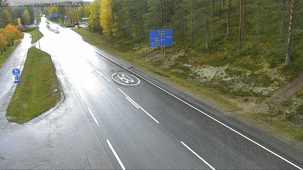 Kelikamerat Kuva Tie 5 Hyrynsalmi, Istonpitkä, Hyrynsalmi, Kainuu
