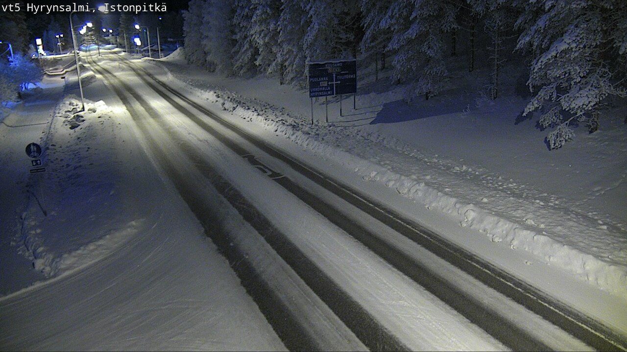 Kelikamerat Kuva Tie 5 Hyrynsalmi, Istonpitkä, Hyrynsalmi, Kainuu