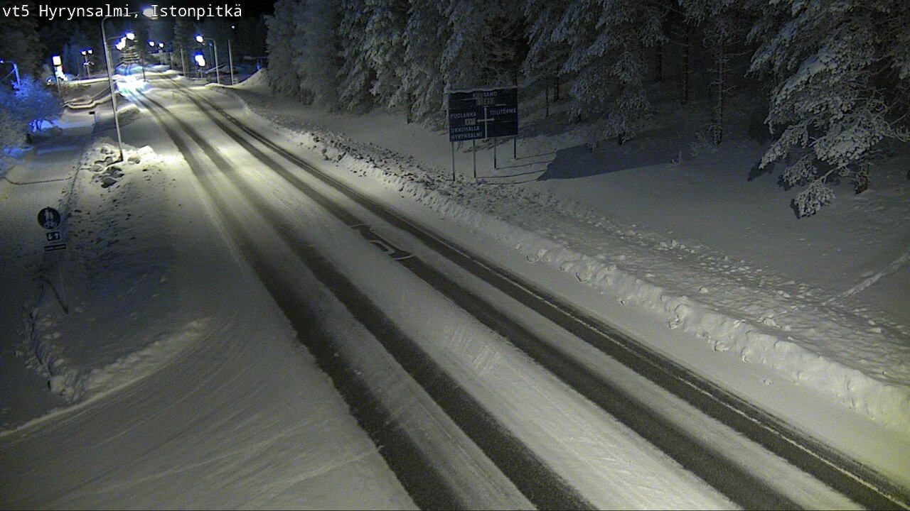 Kelikamerat Kuva Tie 5 Hyrynsalmi, Istonpitkä, Hyrynsalmi, Kainuu