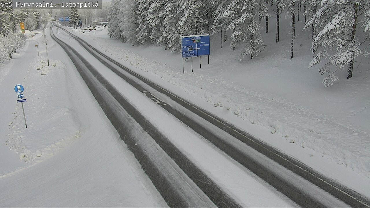 Kelikamerat Kuva Tie 5 Hyrynsalmi, Istonpitkä, Hyrynsalmi, Kainuu
