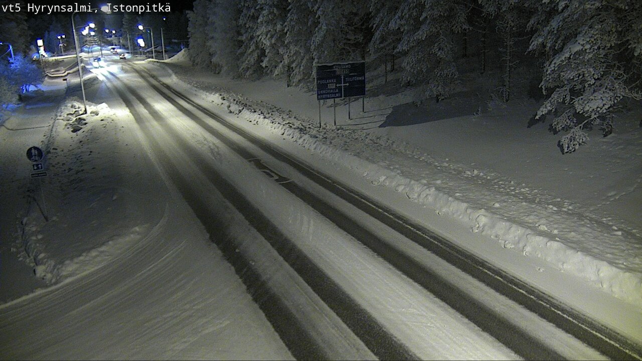 Kelikamerat Kuva Tie 5 Hyrynsalmi, Istonpitkä, Hyrynsalmi, Kainuu