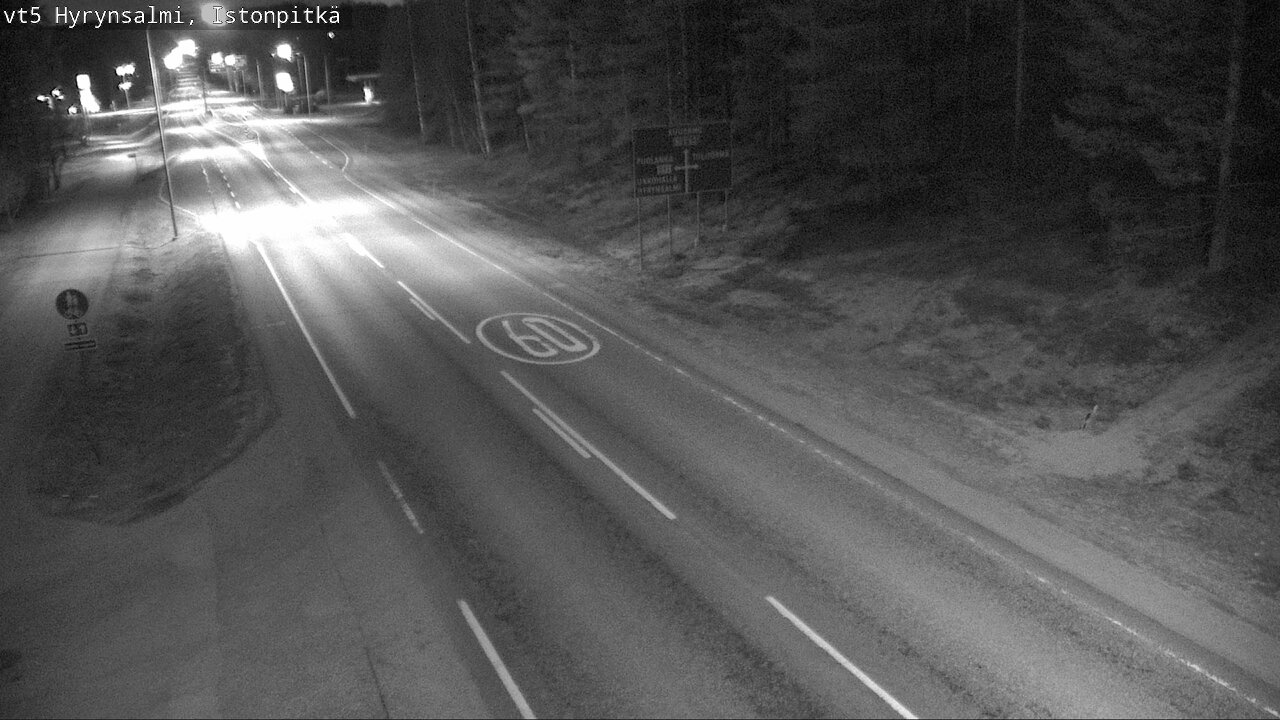 Kelikamerat Kuva Tie 5 Hyrynsalmi, Istonpitkä, Hyrynsalmi, Kainuu