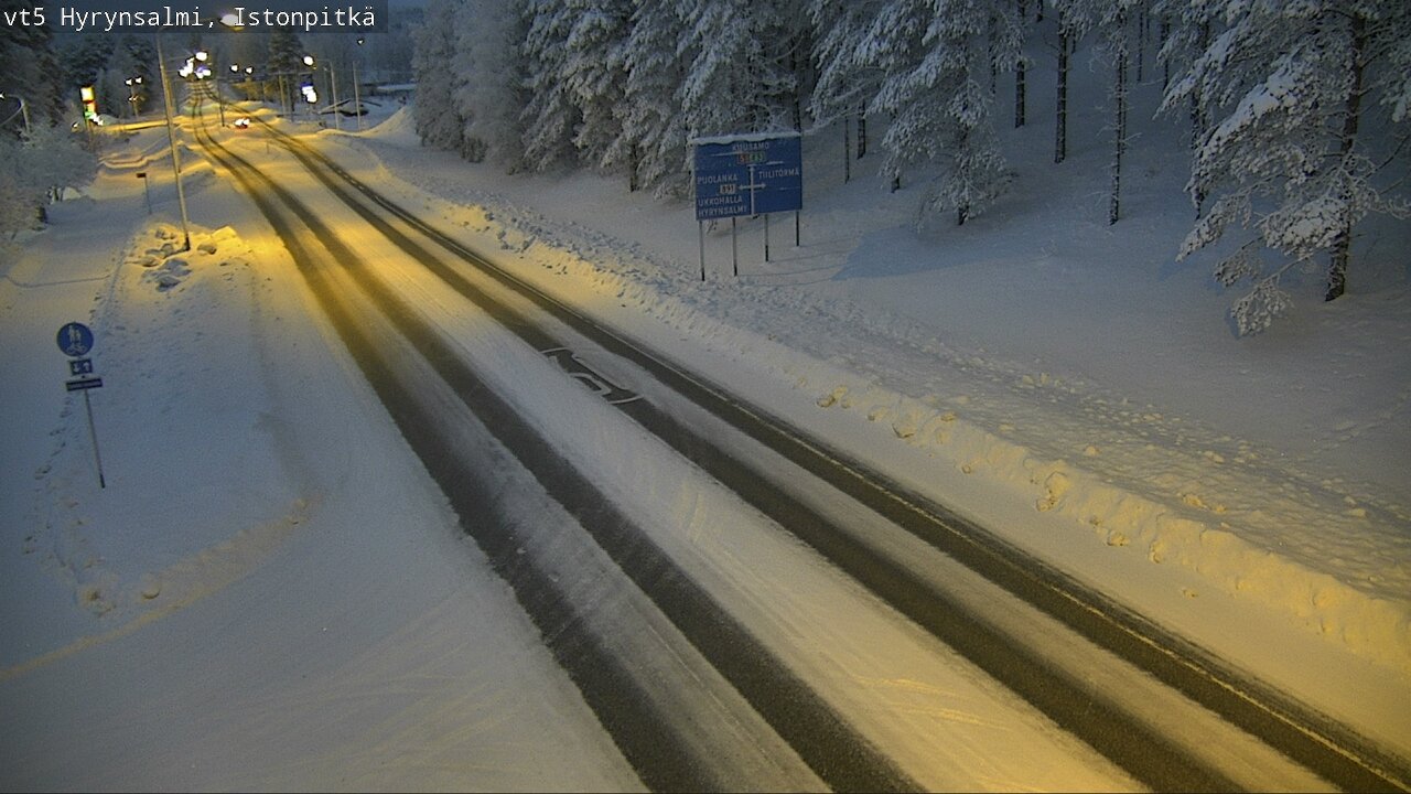 Kelikamerat Kuva Tie 5 Hyrynsalmi, Istonpitkä, Hyrynsalmi, Kainuu