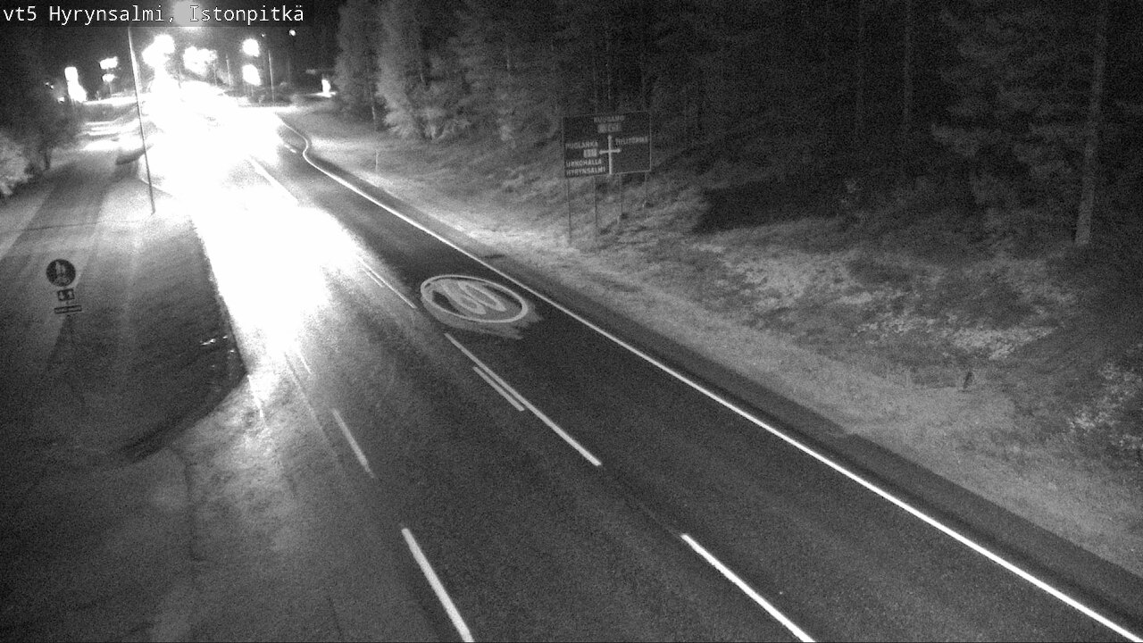 Kelikamerat Kuva Tie 5 Hyrynsalmi, Istonpitkä, Hyrynsalmi, Kainuu