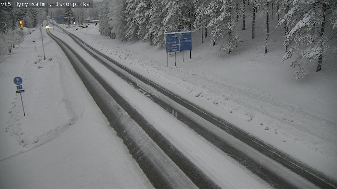 Kelikamerat Kuva Tie 5 Hyrynsalmi, Istonpitkä, Hyrynsalmi, Kainuu