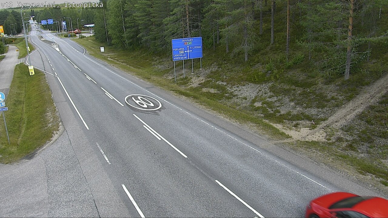 Kelikamerat Kuva Tie 5 Hyrynsalmi, Istonpitkä, Hyrynsalmi, Kainuu