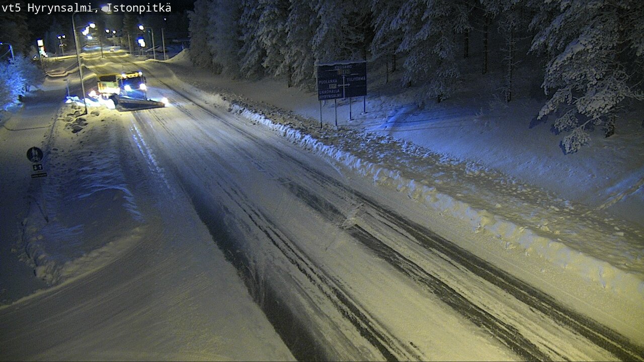 Kelikamerat Kuva Tie 5 Hyrynsalmi, Istonpitkä, Hyrynsalmi, Kainuu